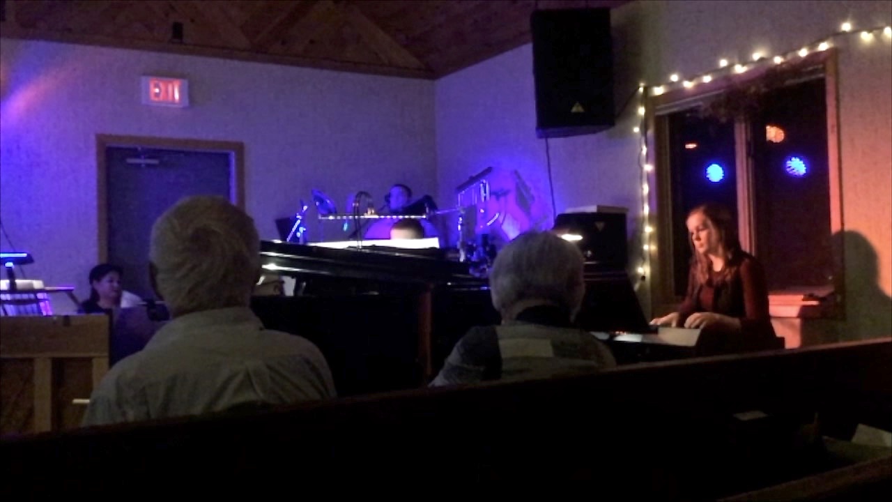 Thanksgathering event Ely, MN, jazz trio, piano, drums, keyboard, max thompson music